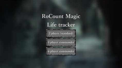 Magic life tracker
